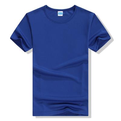 China Multifunctional Womens Mens Sports T Shirts Short Sleeve With Polyester Material for sale