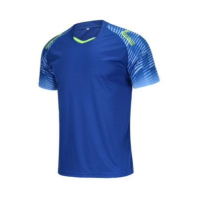 China Mens S-4XL T Shirts Clothing Custom Football Training Tops Jersey for sale