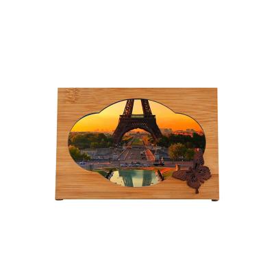 China Marcos de madera de encargo de la foto del marco del tamaño de la foto de madera retra en venta