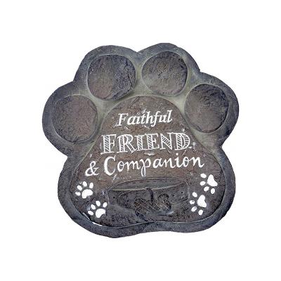 China Souvenir Creative 3D Custom Size Picture Frame Resin Handicraft Pet Tombstone for sale