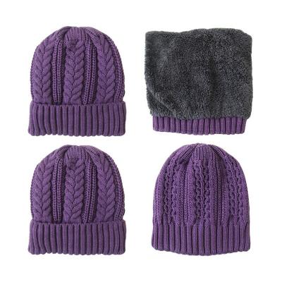 China OEM Unisex Cable Knit Acrylic Knit Hat For Winter for sale
