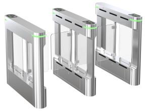 China Speed Gate Access Control Turnstile Gate 1200*180*1020mm With Alarm Function for sale
