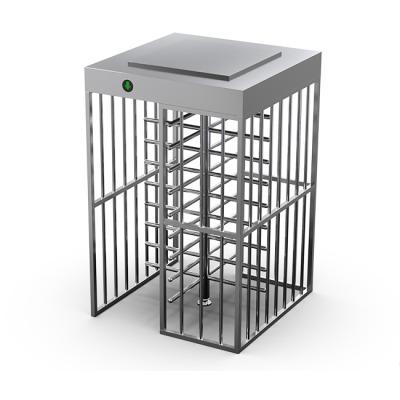 China Semi Auto Full Height Turnstile Gate 110V 50Hz 30-40 Persons/Minute for sale