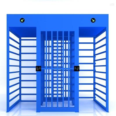 China Rainproof Full Height Safety Turnstile Gate Stainless Steel Access Control for sale