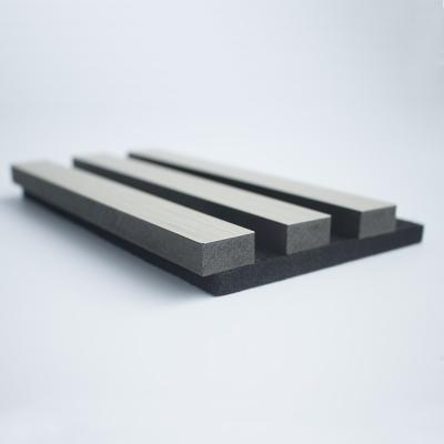 China wood wall slat panels veneer slats wall acoustic panel for office for sale