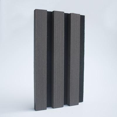 中国 Teak Wood Slat Acoustic Panels For Concert Venue 600*2400*21 mm 販売のため