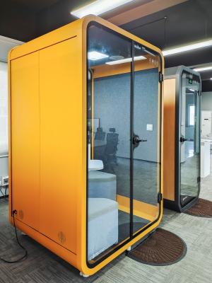 China Acoustic Soundproof Study Work Pod Meeting Phone Booth with different zone for sale