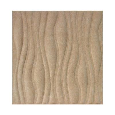 China Nontoxic Durable 3D Acoustic Wall Panels , Flavorless Polyester Fiber Acoustic Board for sale