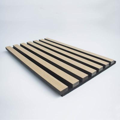 China Flameproof Wood Timber Slat Wall Panels Multipurpose Practical for sale