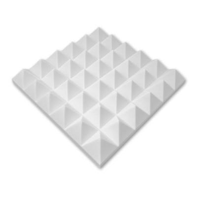 China Lightweight White Pyramid Acoustic Foam Multi Scene Soundproof for sale