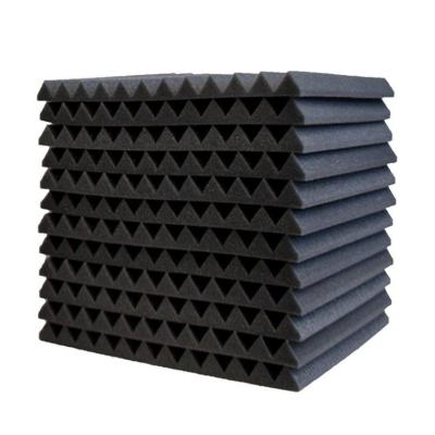 China Recycled Studio Pyramid Acoustic Foam Absorber Lightweight Fire Resistant for sale