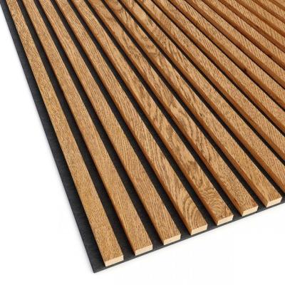 China Flavorless Wood Slat Panels For Walls Soundproof Harmless Durable for sale