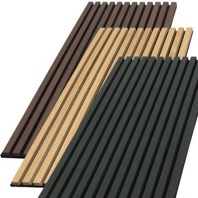 中国 Akupanel Wood Acoust Wall Panel Wood Acoustic Slat Wall Panel Akupanel Acoustic Panel Wooden 販売のため
