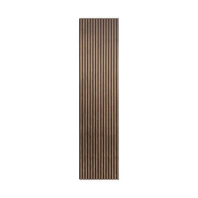 China 600*2400*21mm 3D Slat Wooden Acoustical Diffuser Panel Wood Wall Panels Te koop