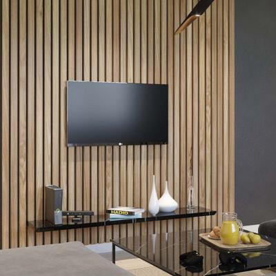 China Akupanel Acoustic Panel Diffusion Wall Soundproofing Slat Wooden en venta