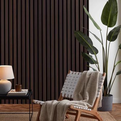 China Wood Slats Wall Panels Carefully Crafted Mdf Board With Sustainably Pet Panel à venda