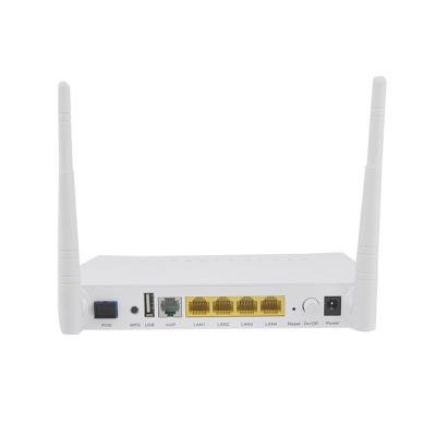 China 1.5A Dual Band Wifi Modem Router Gpon Onu Modem 5.8G Antennas 4GE AC WiFi for sale