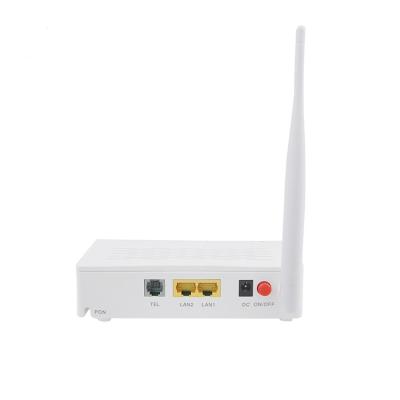 China 1GE 1FE XPON ONU Wifi Ont Modem Telephone WIFI 5gHz FTTH for sale