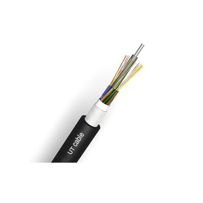 China FTTB Sheath Metallic Fiber Optic Cable Fttb Drop Wire Fiber Optic 2 Core GYTA for sale