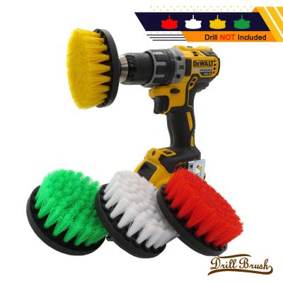 China Drill Scruber Brush Cleaner Kit Power Scrubber for Cleaning Bathroom Bathtub Cleaning Brushes for sale