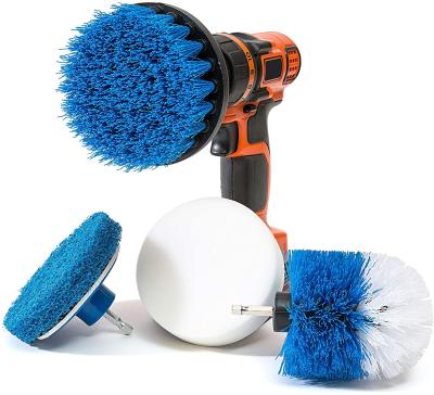 China 4 Piece Scrub Brush Power Drill Attachments-All Purpose Time Saving Kit for sale