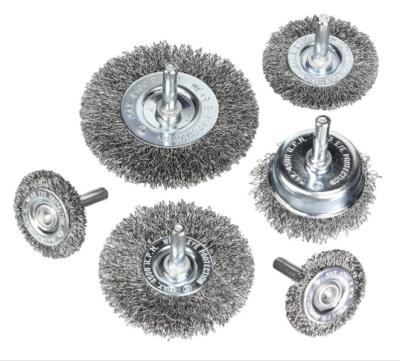 China M10 Grinding Steel Wire Cup Brush 2.5cm 1 Inch Wire Wheel for sale