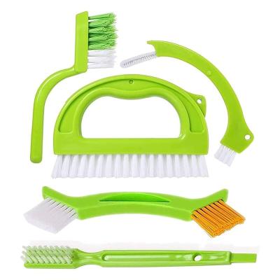 China 9.5*13.5cm Bathroom Tile Cleaning Grout Scrubber Brush OEM for sale