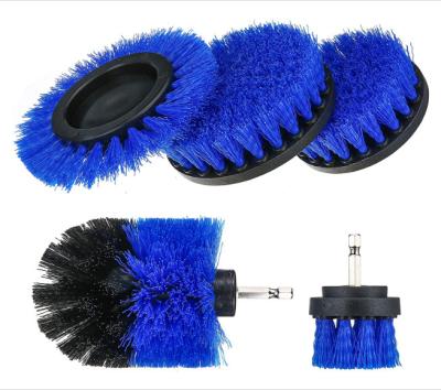 China 13cm Drill Cleaning Brush Attachment Set 5PCS Power Scrubber Cleaning Kit for sale