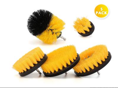 China 5 Pieces Power Scrubber Brush 0.35mm Filament For Drill Carpet for sale