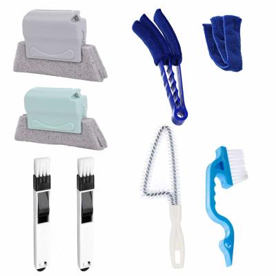 China 7pcs Window Groove Cleaning Brush For Blinds Corners Bathroom for sale