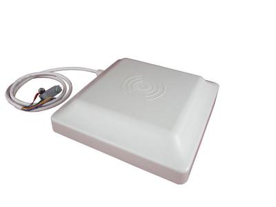 China Long Distance UHF RFID Reader RS232 RS485 Wiegand Interfaces Built In Antenna for sale