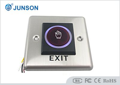 China Stainless Steel Door Exit Push Button For Access Control System for sale