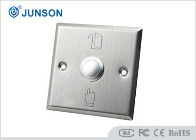 China Door Access Exit Push Button / Emergency Door Release Button Dc 12v for sale
