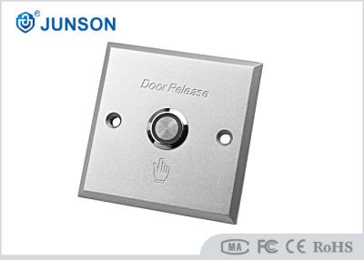 China Door Release Access Control Exit Button Push To Exit With Nickel Plating for sale