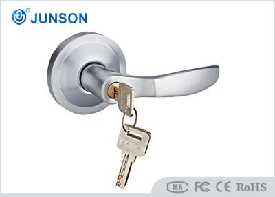 China Machine Key External Door Handle Entry 72mm For Panic Bar Device for sale