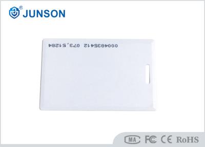 China 125kHz Thick Custom ID Cards For Access Control Keypad , 125Khz Frequency for sale