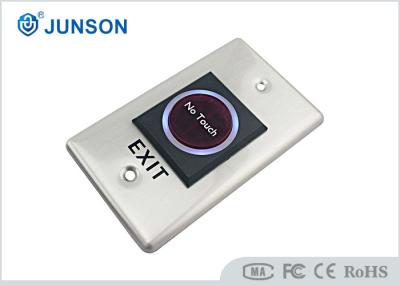 Cina Materiale di placcatura libero del sensore SS304 del rilascio della porta del pulsante dell'uscita di tocco infrarosso in vendita