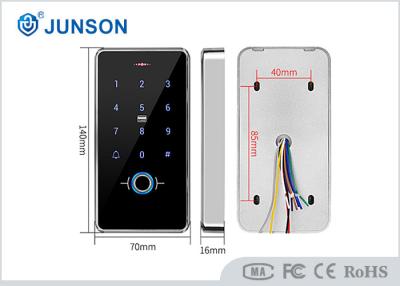 China Waterproof Fingerprint Access Controller Support RFID Password for sale