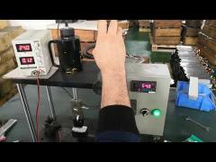 Electromagnetic lock holding force testing - 60kg