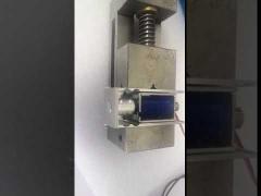 3.84W Fail Safe Electric Cabinet Lock 12V DC High Strength Steel With Door Status Sensor