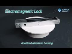 JS-350S Single Door Magnetic Lock , Fail Secure Magnetic Lock With LED Indication