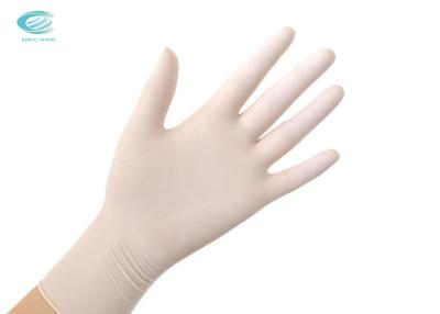 中国 医学の使い捨て可能な乳液の手袋の透明な伸縮性がある粉の自由な食品等級の保護 販売のため