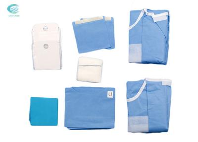 中国 Disposable Sterilized Dental Kit Pack For Surgery SMS Anti Blood Spatter 販売のため