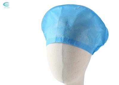 China Tapa de enfermera quirúrgica desechable Tapa de cúpula no tejida elástica médica Tapa de cabeza en venta
