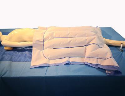 China Cobertor de aquecimento de corpo inferior Sistema de controle de aquecimento de UTI Cirúrgico SMS Unidade de ar livre de tecido cor branca tamanho inferior do corpo à venda