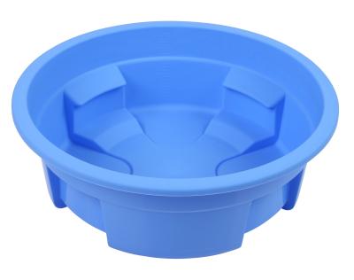 China Plastic Guide Wire Bowl With 5 Tab Polypropylene 2500 ML Blue for sale