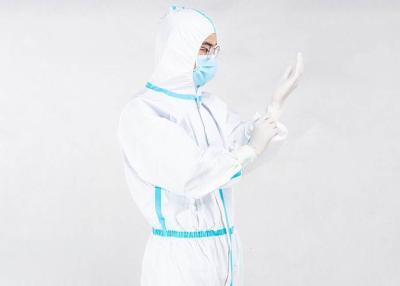 China A segurança descartável do vestuário de proteção veste a roupa do terno do PPE da combinação à venda