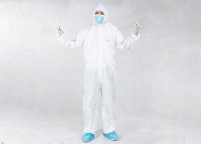 China Disposable Nonwoven Protective Scrub Suits PPE Safety Clothing for sale