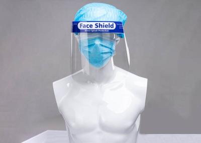 China Transparent Face Shield Anti Fog Plastic Medical Protective Antipollution for sale