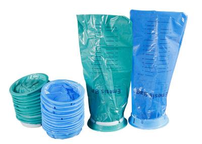 China Medical Vomit Bag Disposable Plastic Emesis Sickness Waste Nausea for sale